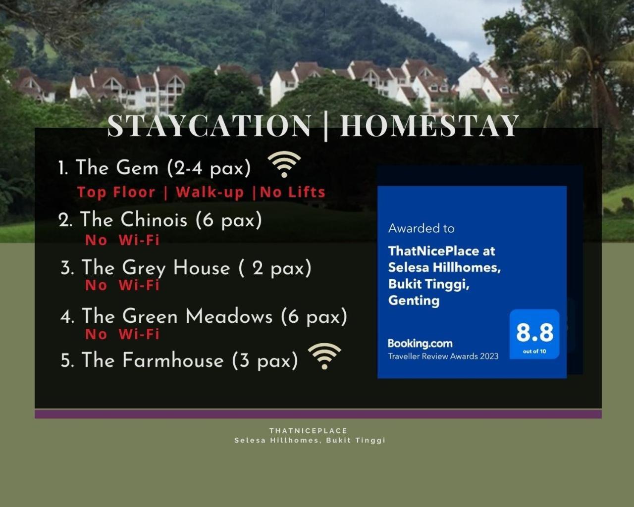 ThatNicePlace at Selesa Hillhomes, Bukit Tinggi, Genting Bentong Luaran gambar
