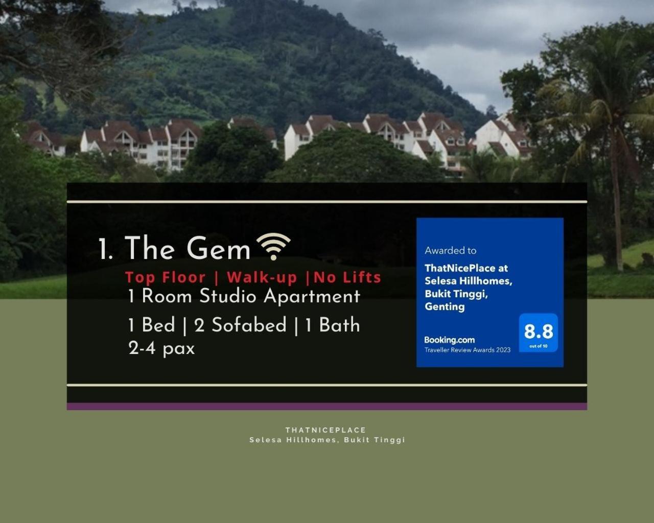 ThatNicePlace at Selesa Hillhomes, Bukit Tinggi, Genting Bentong Luaran gambar