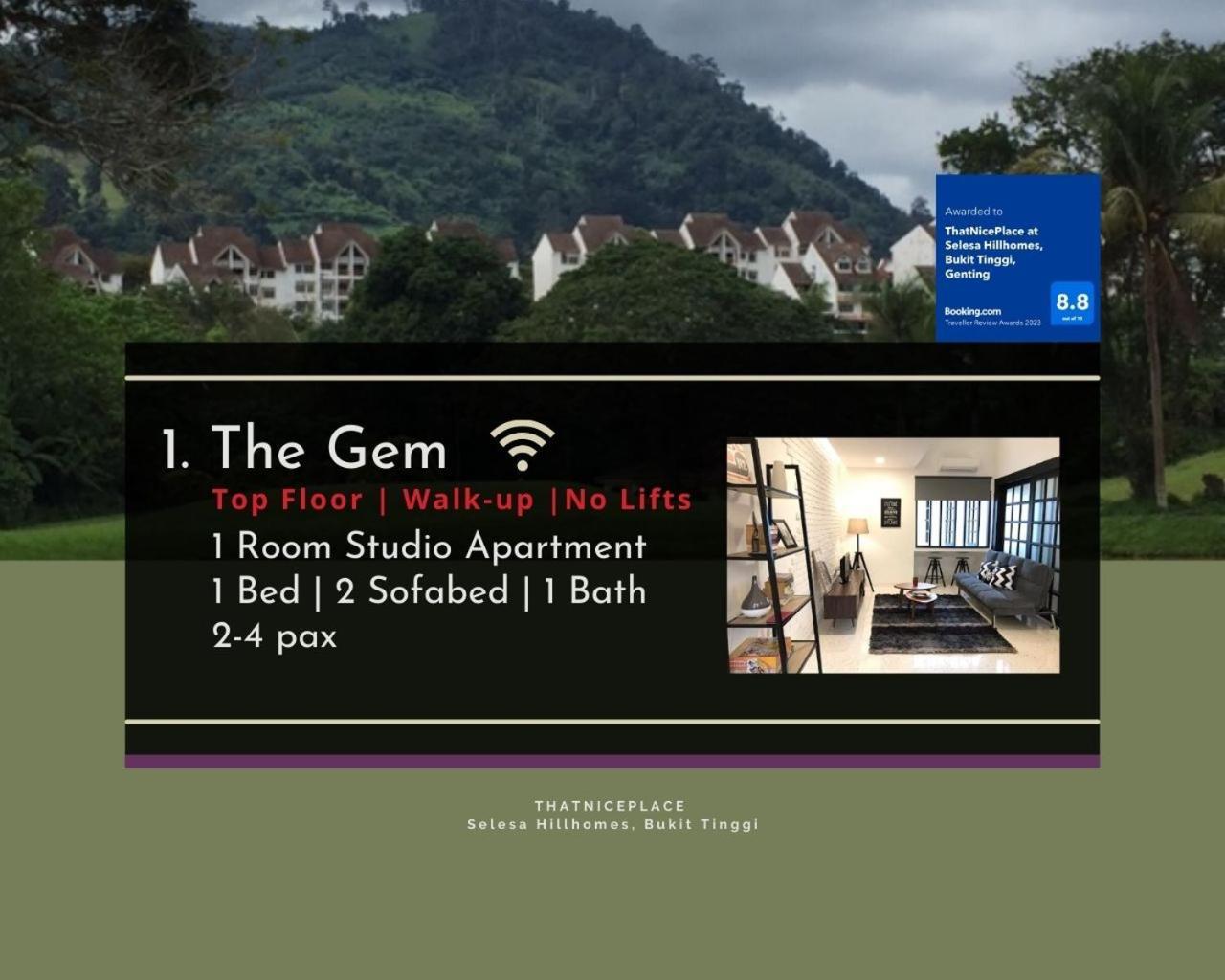 ThatNicePlace at Selesa Hillhomes, Bukit Tinggi, Genting Bentong Luaran gambar